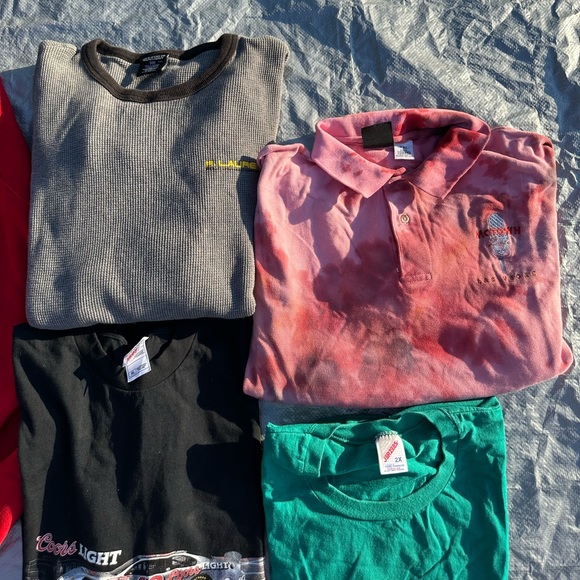 Vintage Men’s Clothing Lot of 7 Tops XXL
Crewneck, Polo Shirt, T-Shirts L/S - Picture 3 of 7